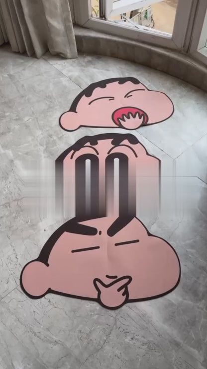 Cute Shinchan Doormat